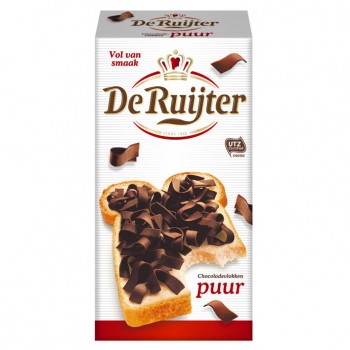 De Ruijter Chocolate Flakes Dark 300g image