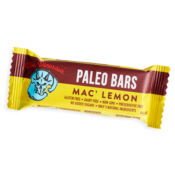 Paleo Bars Mac' Lemon 45g image