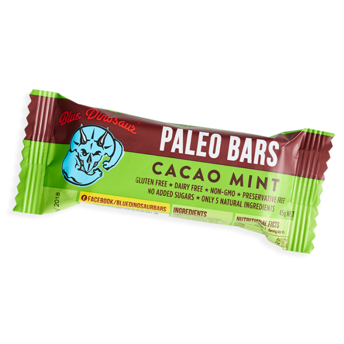 Paleo Bars Cacao Mint 45g image