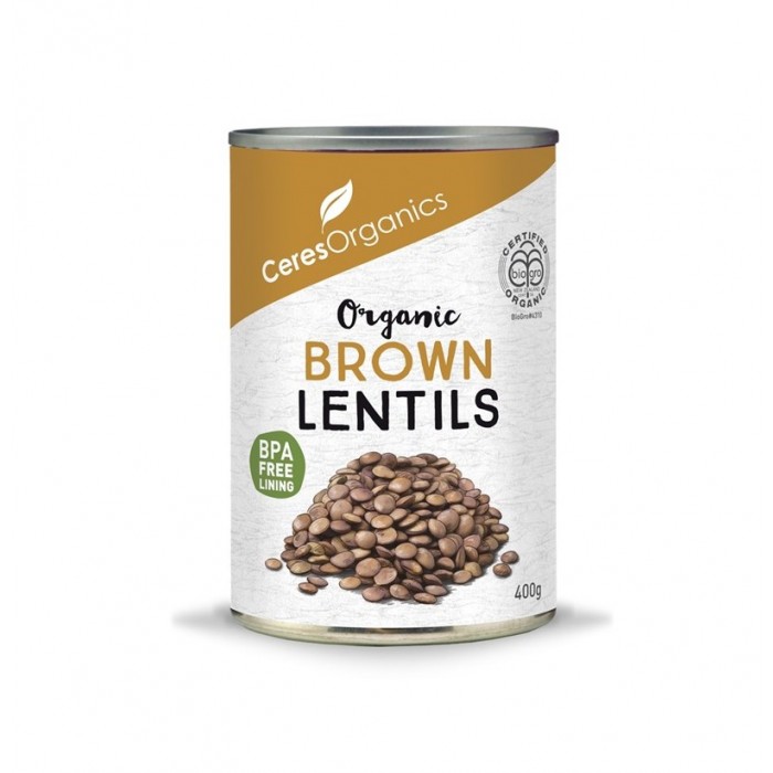 Organic Brown Lentils 400g image