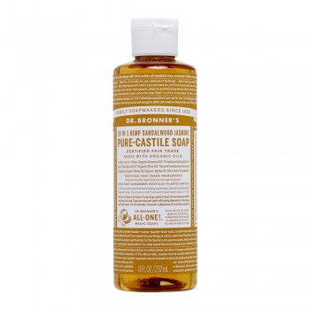 Pure Castile Liquid Soap Sandalwood & Jasmine 237ml image