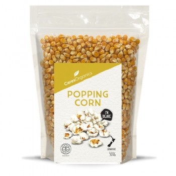 Organic Popping Corn 500g image