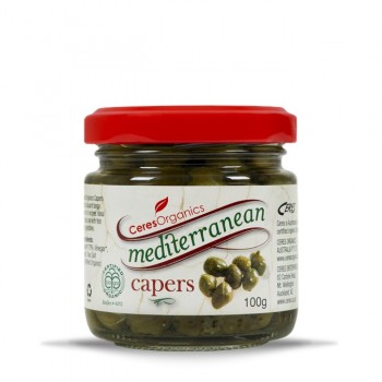 Organic Mediterranean Capers 100g image