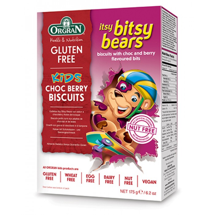 Itsy Bitsy Bears Choc Berry Cookies image
