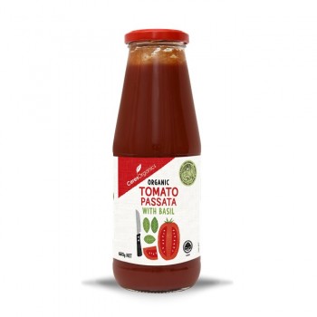 Organic Tomato & Basil Passata 680g image