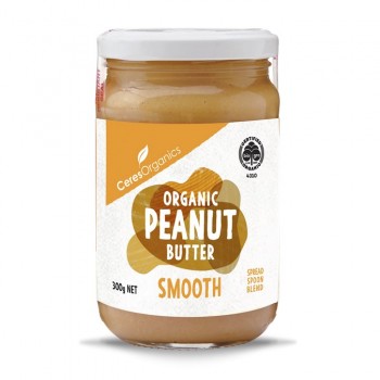 Organic Peanut Butter Smooth, Original 300g image