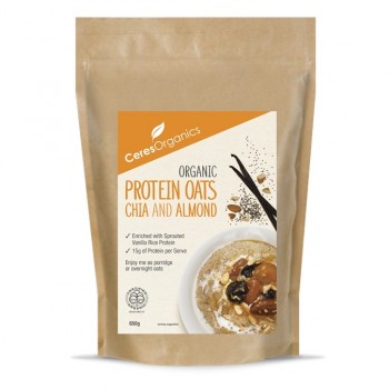 Organic Protein Oats Chia & Almond image
