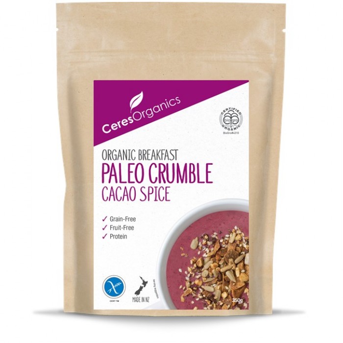 Organic Paleo Breakfast Crumble - Cacao Spice 350g image