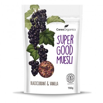 Organic Super Good Muesli, Blackcurrant & Vanilla 700g image