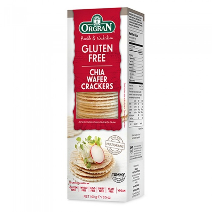 Chia Wafer Crackers 100g image