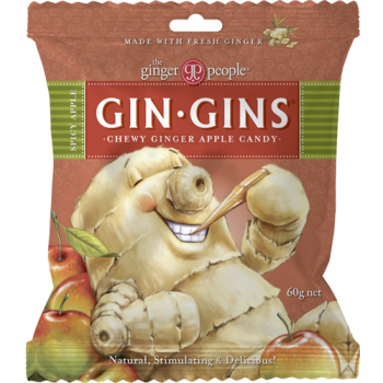 Gin Gins Apicy Apple Chewy Ginger Candy image