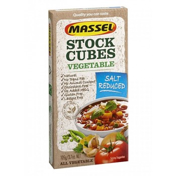 Vegetable Stock Cube Reduced Salt 105g image